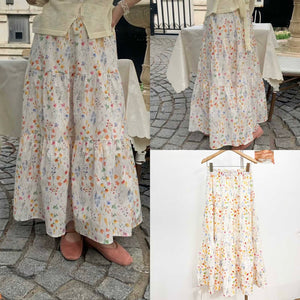 Erin floral skirt