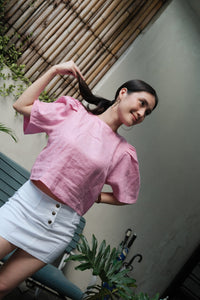 Hazel Puff Sleeve Top