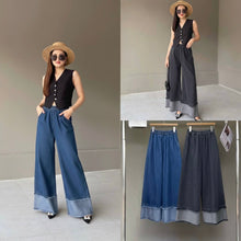 Load image into Gallery viewer, Jessie wide legged pants

