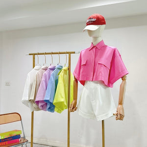 Michelle linen top