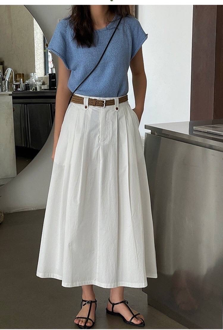 Harvey skirt (with belt)