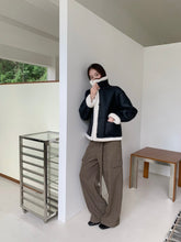 Load image into Gallery viewer, Tokyo leather jacket with fur
