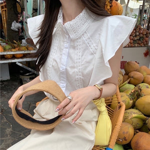 Lauren Ruffled Top