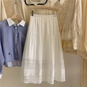 Alice eyelet skirt