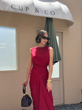 Load image into Gallery viewer, Chelsea satin dress

