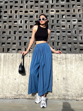 Load image into Gallery viewer, Vanessa soft denim culottes
