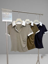 Load image into Gallery viewer, Lucy collared top
