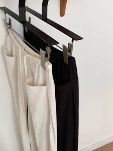Lauren drawstring linen pants