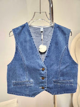 Load image into Gallery viewer, Phoebe Denim Vest
