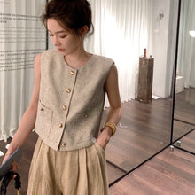 Load image into Gallery viewer, Nellie Tweed Vest
