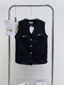Hena Tweed Vest
