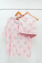 Load image into Gallery viewer, Pajama- long top and shorts
