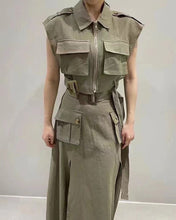 Load image into Gallery viewer, Bree Cargo Skirt Set
