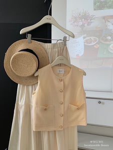 Marian Tweed Vest