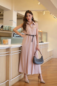 Therinne Dress with Belt