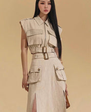 Load image into Gallery viewer, Bree Cargo Skirt Set
