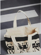 Load image into Gallery viewer, Gentlewoman Travel bug box tote in cream
