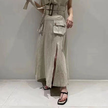 Load image into Gallery viewer, Bree Cargo Skirt Set
