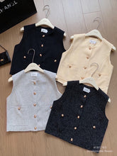 Load image into Gallery viewer, Marian Tweed Vest
