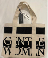 Load image into Gallery viewer, Gentlewoman Travel bug box tote in cream

