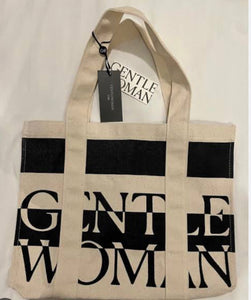 Gentlewoman Travel bug box tote in cream