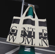 Load image into Gallery viewer, Gentlewoman Travel bug box tote in cream
