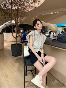 Sammie semi cropped top