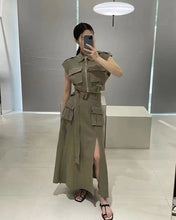 Load image into Gallery viewer, Bree Cargo Skirt Set
