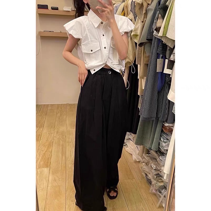 Macky Semi Cropped Top