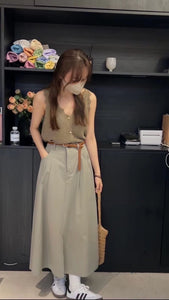 Agnes Skirt with Belt