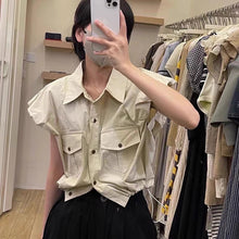Load image into Gallery viewer, Macky Semi Cropped Top
