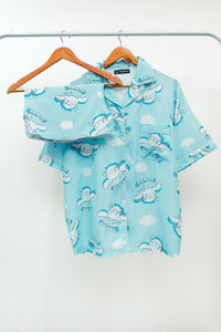 Pajama- top and shorts