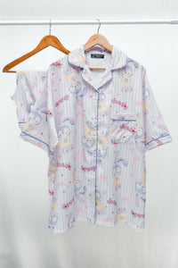 Pajama- top and shorts