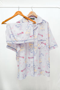 Pajama- top and shorts
