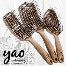 Load image into Gallery viewer, Yao Moving Mini Hair Brush (for short length hair)
