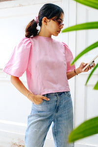 Hazel Puff Sleeve Top