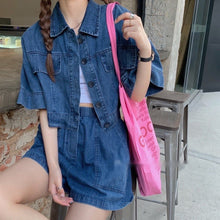 Load image into Gallery viewer, Jasmine Denim Set
