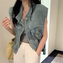 Load image into Gallery viewer, Gary denim vest
