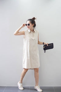 Wendy Linen Dress