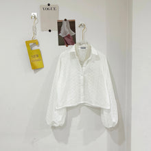 Load image into Gallery viewer, Dawn Eyelet Top
