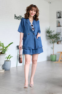 Abigail Denim Set