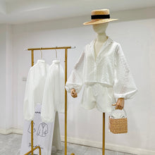 Load image into Gallery viewer, Dawn Eyelet Top
