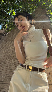 Adam turtleneck top