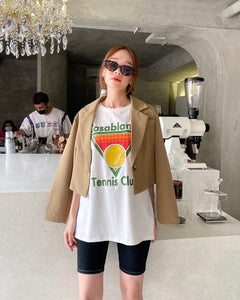 Erica semi cropped jacket