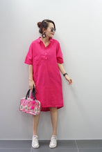 Load image into Gallery viewer, Fuji Collared Dress
