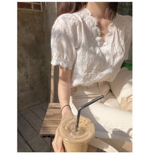 Load image into Gallery viewer, Bria Eyelet Top
