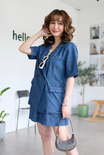 Load image into Gallery viewer, Abigail Denim Set
