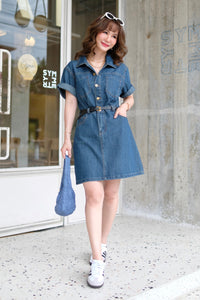 Megan Denim Dress
