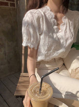 Load image into Gallery viewer, Bria Eyelet Top

