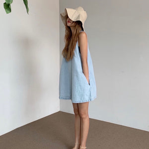 Lana soft denim dress